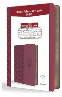 BIBLIA RVR60 LETRA SUPER GIGANTE FUCSIA