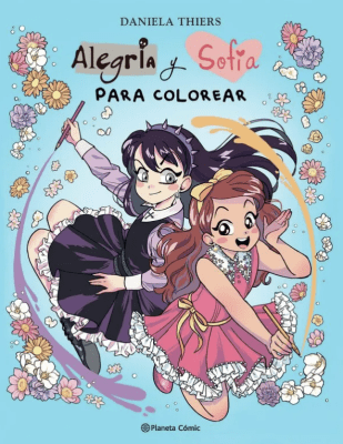 ALEGRIA Y SOFIA PARA COLOREAR