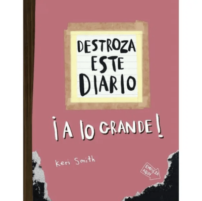 DESTROZA ESTE DIARIO. A LO GRANDE - NARANJA FLUOR