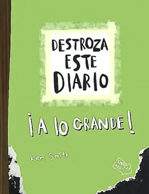 DESTROZA ESTE DIARIO. A LO GRANDE - VERDE FLUOR