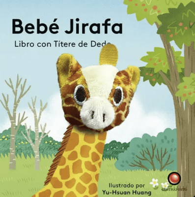 LIBRO TITERE DEDO - BEBE JIRAFA