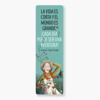MARCAPAGINA - LA VIDA ES CORTA Y EL MUNDO ES GRANDE