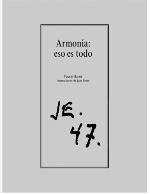 ARMONÍA ESO ES TODO