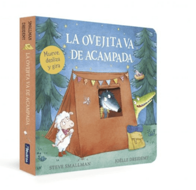 LA OVEJITA VA DE ACAMPADA