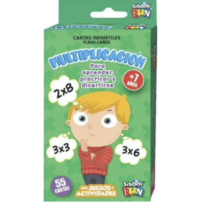 CARTAS INFANTILES - MULTIPLICACION