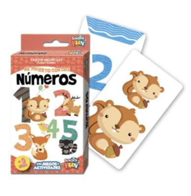 CARTAS INFANTILES - ME DIVIERTO CON LOS NÚMEROS