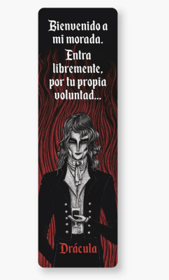 MARCAPAGINAS LITERARIO: DRACULA