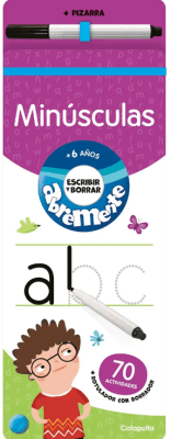 ABREMENTE. ESCRIBIR Y BORRAR - MINUSCULAS (+6 AÑOS)