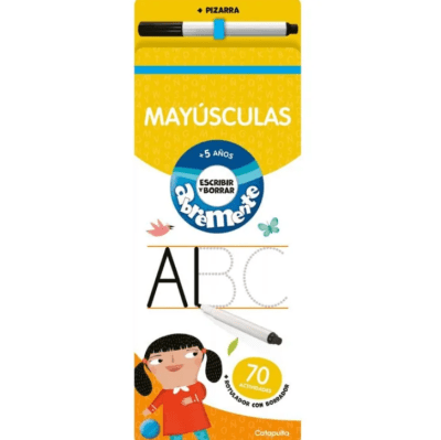 ABREMENTE. ESCRIBIR Y BORRAR - MAYUSCULAS (+5 AÑOS)