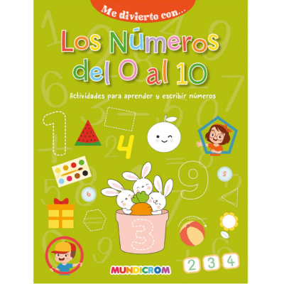 ME DIVIERTO CON LOS NUMEROS DEL 0 AL 10