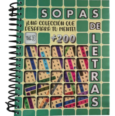 200 + SOPAS DE LETRAS VOL.3