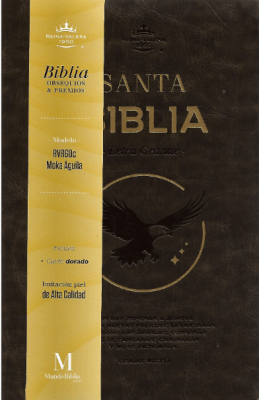 BIBLIA RVR1960 LETRA GRANDE - ÁGUILA (TAPA IMITACIÓN PIEL)