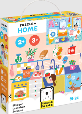 PUZZLE + HOME (24 PIEZAS)