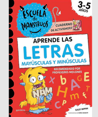 ESCUELA DE MONSTRUOS APRENDE FORMAS