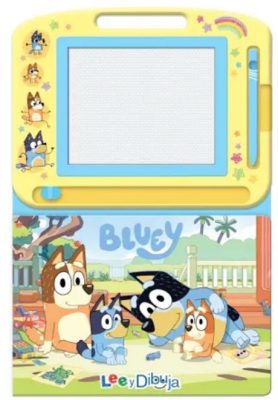 BLUEY LEE Y DIBUJA
