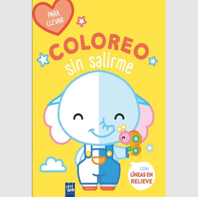 COLOREO DENTRO DE LOS BORDES: EL ELEFANTE