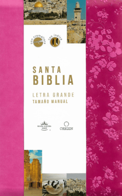 BIBLIA RVR 1960 SIMIL PIEL FUCSIA