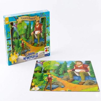 PUZZLE 100 PIEZAS EL GIGANTE EGOÍSTA - COLECCIÓN CLÁSICOS INFANTILES II