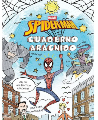 SPIDERMAN CUADERNO ARACNIDO