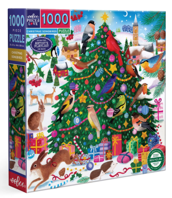 PUZZLE 1000 PIEZAS CHRISTMAS SONGBIRDS