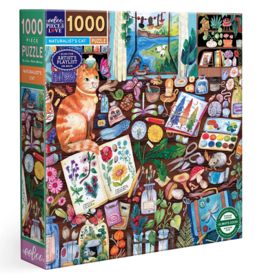 PUZZLE 1000 PIEZAS NATURALISTS CAT