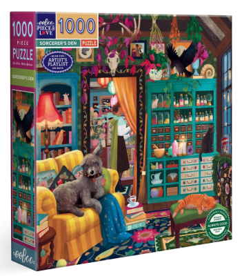 PUZZLE 1000 PIEZAS SORCERERS DEN