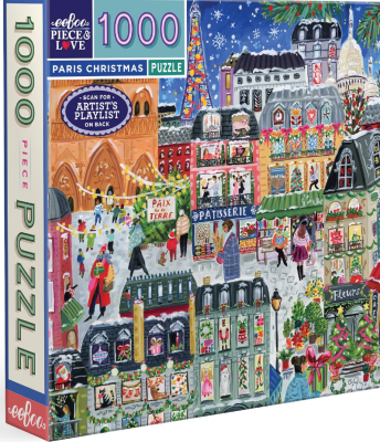 PUZZLE 1000 PIEZAS PARIS CHRISTMAS