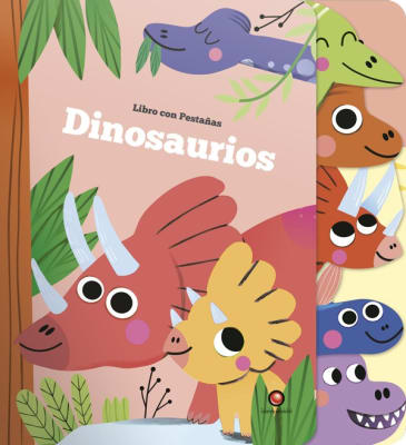 DINOSAURIOS. LIBRO CON PESTAÑAS