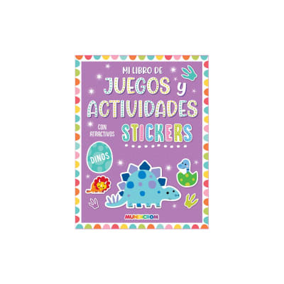 MI LIBRO DE JUEGOS Y ACTVIDADES - DINOS