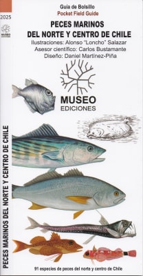 PECES MARINOS DEL NORTE Y CENTRO DE CHILE - GUIA DESPLEGABLE