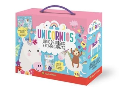 UNICORNIOS: LIBRO DE JUEGOS Y ROMPECABEZAS