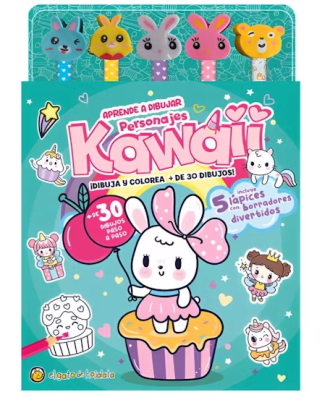 APRENDE A DIBUJAR PERSONAJES KAWAII