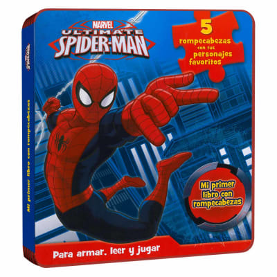 ULTIMATE SPIDERMAN: MI PRIMER LIBRO CON ROMPECABEZAS