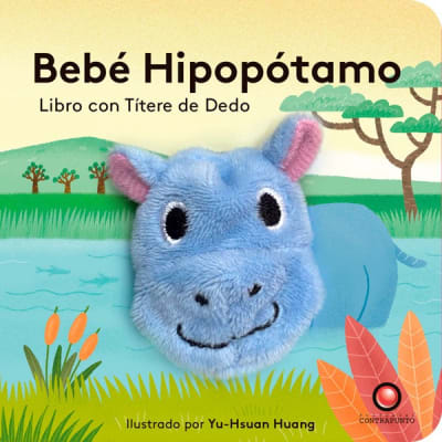 LIBRO TITERE DEDO - BEBE HIPOPOTAMO