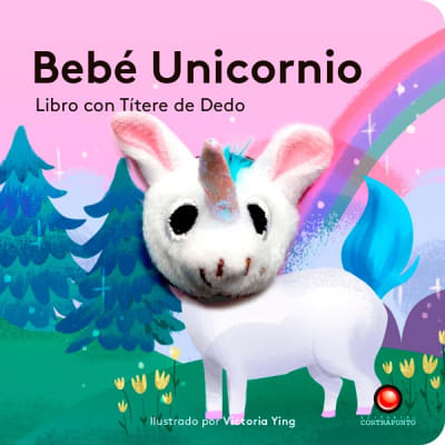 LIBRO TITERE DEDO - BEBE UNICORNIO