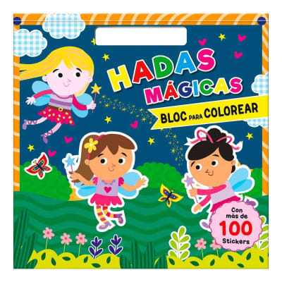 HADAS MAGICOS BLOC PARA COLOREAR