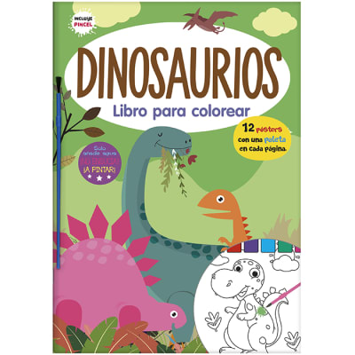 LIBRO PARA COLOREAR: DINOSAURIOS