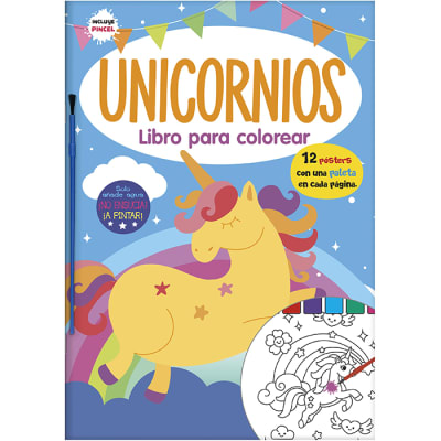 LIBRO PARA COLOREAR: UNICORNIO