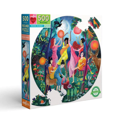 PUZZLE REDONDO 500 PIEZAS BAILE DE LA LUNA