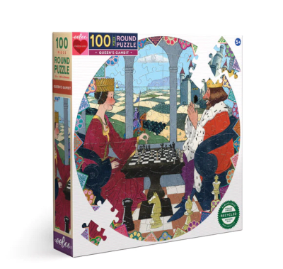 PUZZLE 1000 PIEZAS REDONDO LA REINA