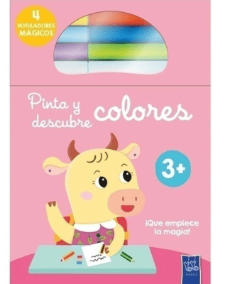PINTA Y DESCUBRE COLORES: VACA
