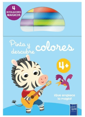 PINTA Y DESCUBRE COLORES: CEBRA