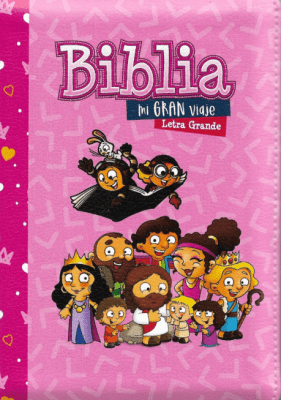 BIBLIA MI GRAN VIAJE. COLOR ROSA