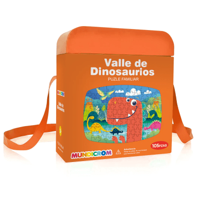 PUZZLE VALLE DE DINOSAURIOS (105 PIEZAS)