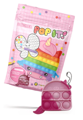 UNICORNIOS POP IT PACK