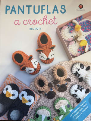 PANTUFLAS A CROCHET