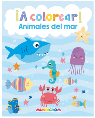 A COLOREAR ANIMALES DEL MAR