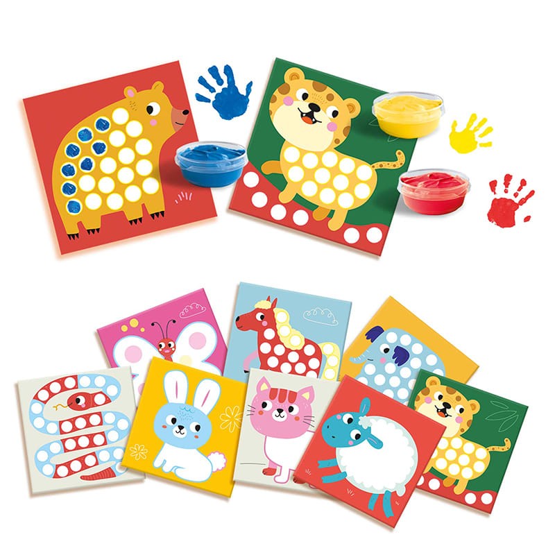 ARTE CON PINTURA PARA DEDOS2