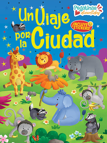 PEGATINAS DIVERTIDAS. UN VIAJE POR LA CIUDAD1