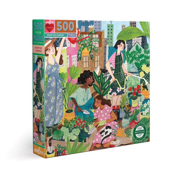 PUZZLE CUADRADO 500 PIEZAS JARDIN EN AZOTEA1